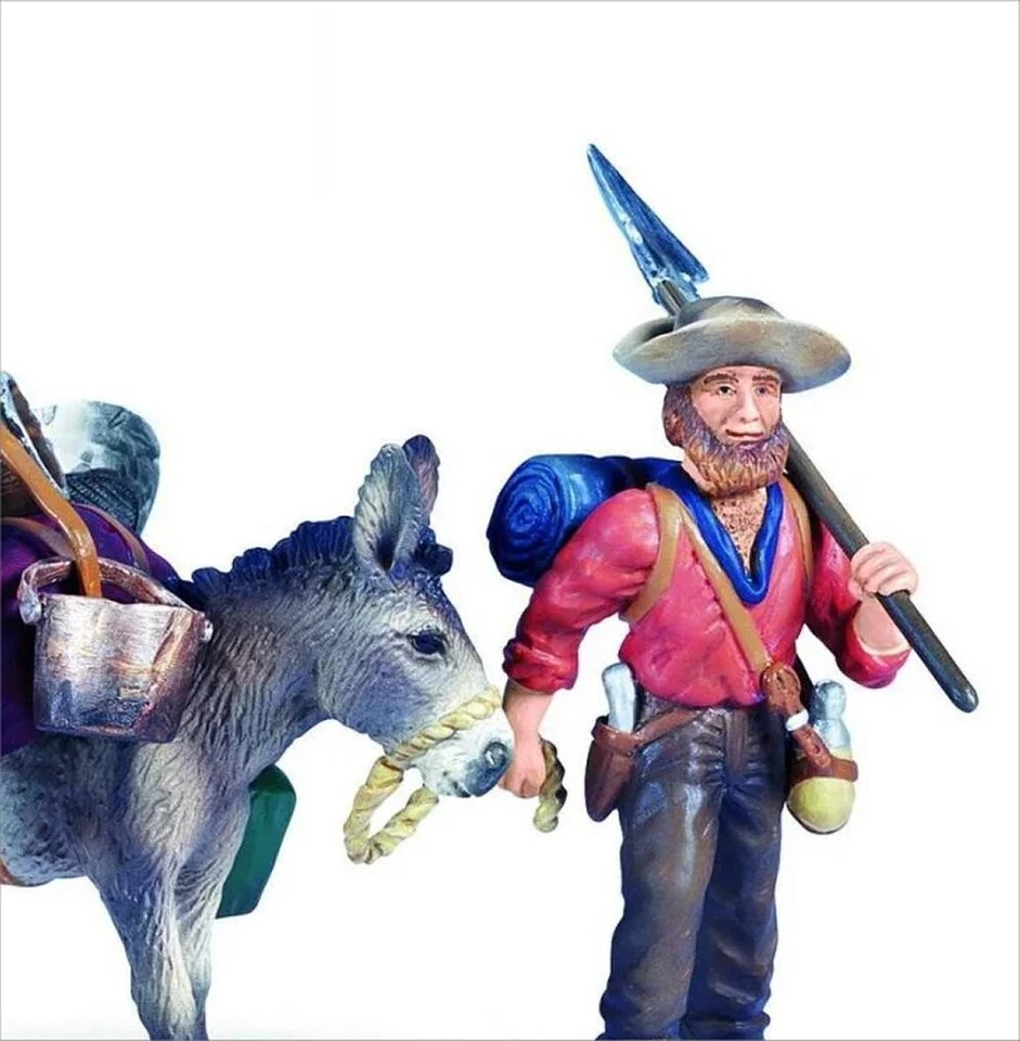NEW Schleich 70310 Wild West American Frontier RETIRED figurine Cowboys Indians - image 2 of 3