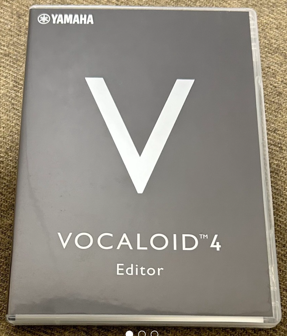 YAMAHA VOCALOID 4 Editor PC Software From Japan Used Very Good
