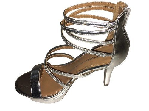 Report Women's Loxley Pump, Silver, Sz 6 - Picture 3 of 8