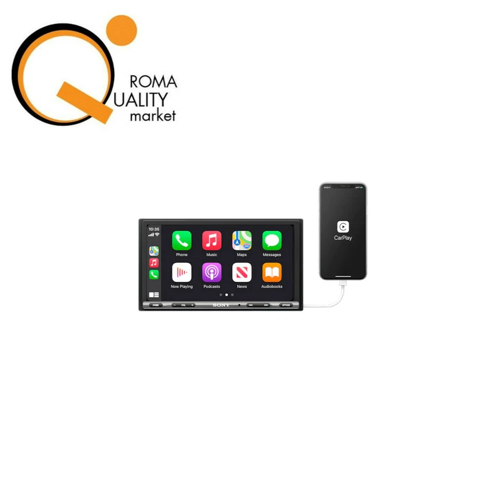 Autoradio SONY XAV AX 3250 Monitor 7" DAB A/V BT Android Apple Weblink Antenna - Immagine 2 di 4