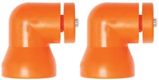 (2) Shield Mounting Elbows Loc-Line® USA Original Modular Hose System #60531