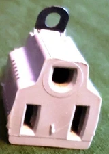 Electrical Outlet Ground Plug Adapter 