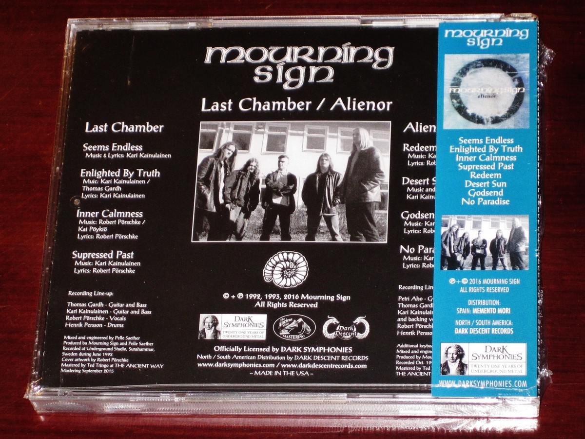 Mourning Sign: Last Chamber / Alienor - Limited Edition CD