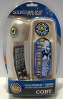 Coby Streamline Phone Ct-p100/white/nip Coby Streamline Phone Ct-p100/white/nip