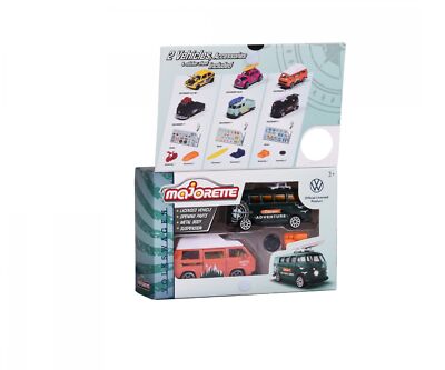 Majorette 212055006Q02 VW The Originals 2 Pieces Set Adventure NEU & OVP
