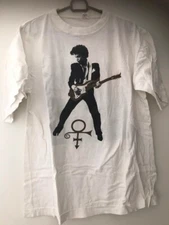 Size L Prince and New Power Generation world tour 1993 vintage white t shirt