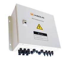 Solar PV combiner box 6 string with 63A breaker,fuses, anti reverse current, SPD