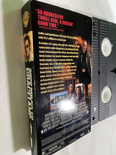 3000 Miles To Graceland Kurt Russell VHS Movie Screener Demo Promotional Rated R - Picture 8 of 12