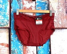 Women's No Boundaries Juniors Micro Hipster Panty Underwear XSMALL Red NEW