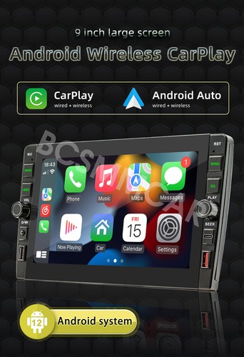 Android 12 Stereo Radio For Carplay Car 2DIN Bluetooth GPS Audio Video Player - Picture 4 of 24