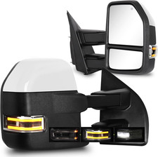 Tow Mirrors Ford F150 2015-2020 Heated Power Signal Running Light Pair