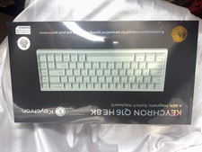 Keychron Q16HW-L1 HE 8K Ceramic Magnetic Keyboard, Light Green Q16HW-L1