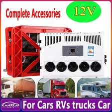12V 12000 BTU Suitable Split Type Air Conditioner For Cars RVs trucks Car New
