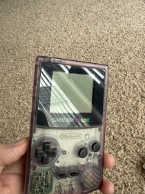 Nintendo Game Boy Color Handheld System - Atomic Purple