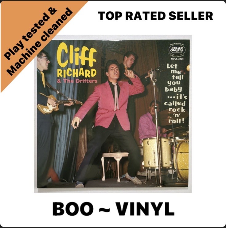 Cliff Richard The Drifters Let Me Tell You Baby It’s Called Rock N Roll! 10” NM