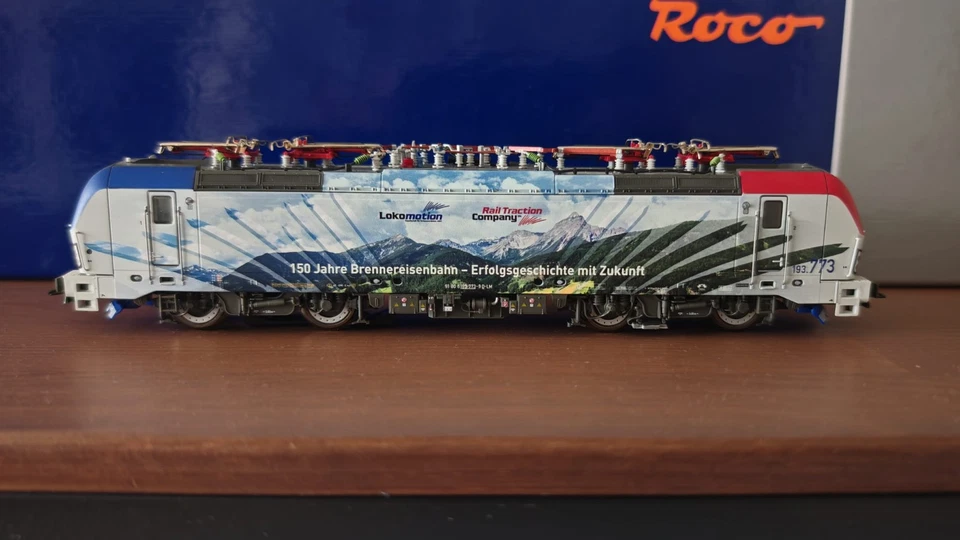 Roco 79977 E-Lok Vectron 193 773 Lokomotion 150 Jahre Brennerbahn AC Sound - Bild 3 von 4