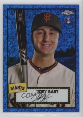 2021 Topps Chrome Platinum Anniversary 142/199 Joey Bart #2 Rookie RC 0it8