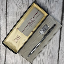 Vintage Cross 3502 Classic Century Lustrous Chrome Ballpoint Pen Box  Manual.