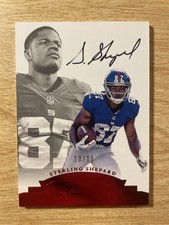 2016 Panini Flawless - Sterling Shepard #RFSS Rookie Flawless Signatures 10/15