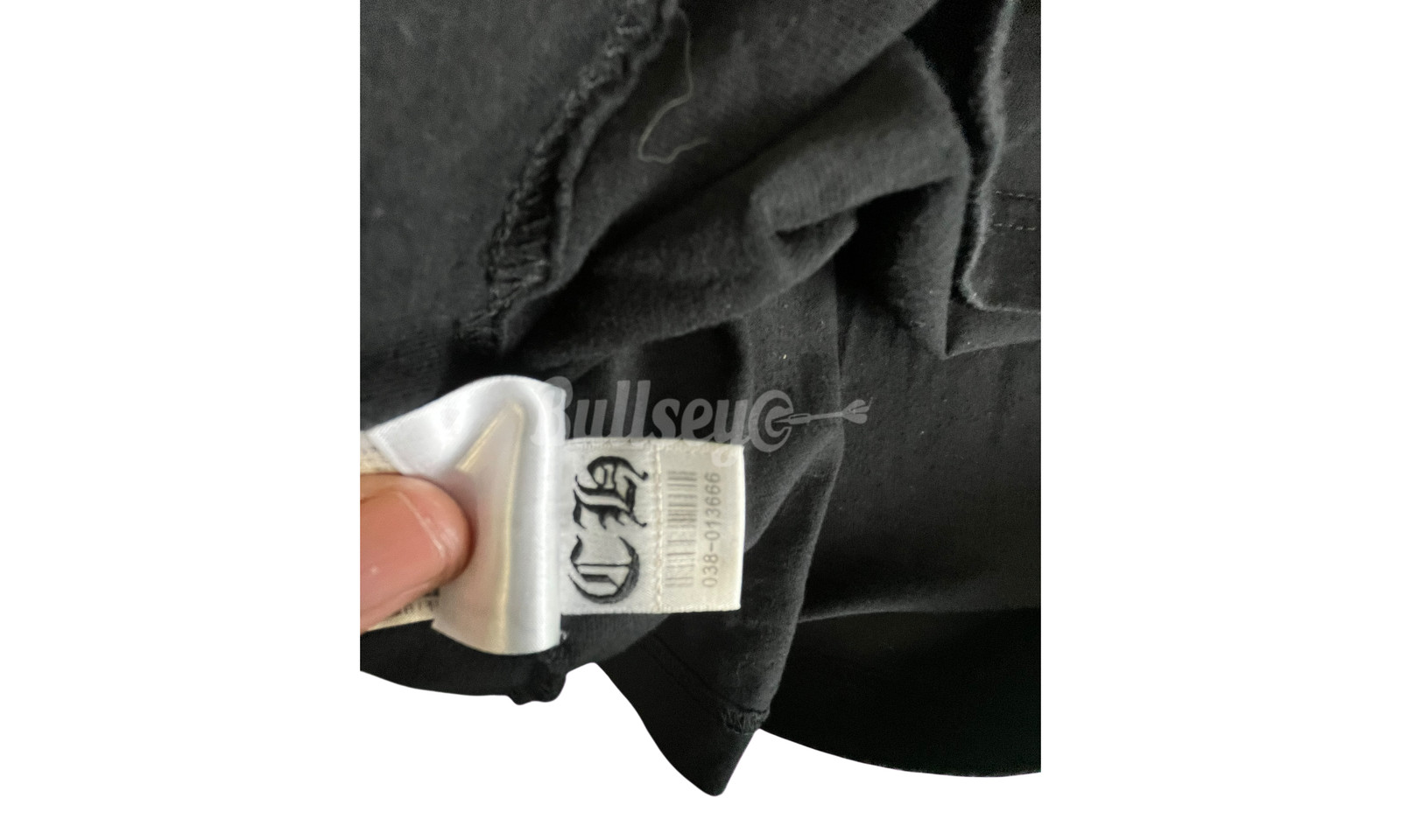 Chrome Hearts Neck Letter Yellow Black T-Shirt (PreOwned) thumbnail 3