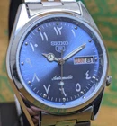 Rare Vintage Seiko 5 Automatic Day Date Movement No. 7009A Japan Made Mens Watch