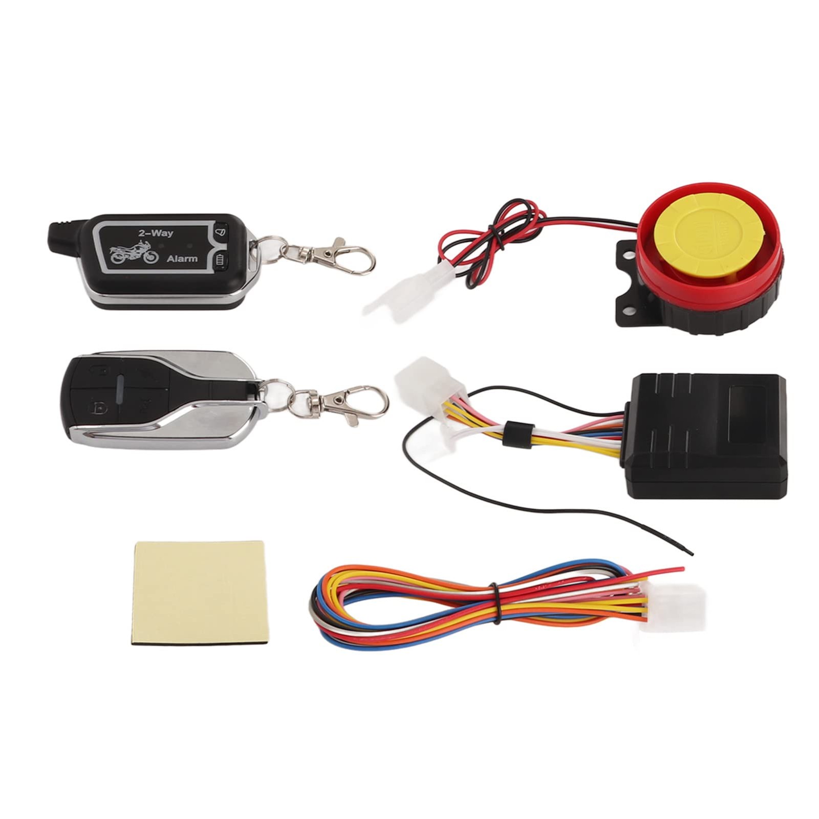 Motorcycle Alarm System & Remote Start, LCD, Anti-Theft, Vibration, Energy Sa...