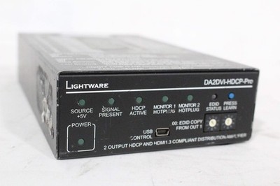 Lightware DA2DVI-HDCP-Pro Distribution Amplifier (C1672-146)
