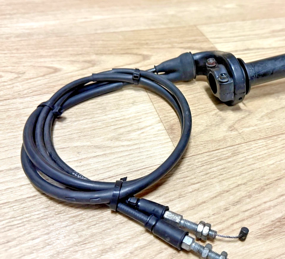 Conjunto de acelerador KTM 400EXC 520EXC 2000-2002 cable carburador empuñadura giratoria Foto 3 de 4