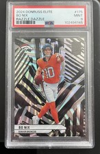 2024 Panini Donruss Elite - Rookies Bo Nix #175 Razzle Dazzle (RC)