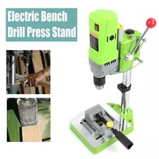 Drill Press Bench Stand Workbench Pillar Clamp Drilling Collet 5 Speed 710W