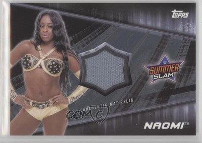 2016 WWE Divas Revolution Mat Relics Silver 46/50 Naomi (Summerslam 2015) 1u6