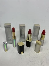 Lancome Paris Rouge Lipstick Set Sorbet - Radiant - Rubis NIB (82)