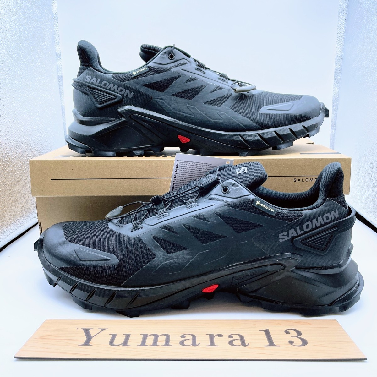 Salomon SUPERCROSS 4 GORE-TEX Black L41731600 Men's Size | eBay