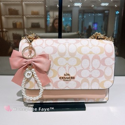 NWT Coach Klare Crossbody Bag In Pretty Signature Canvas CDZ07