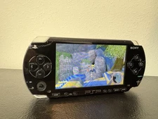 Sony PlayStation Portable PSP-1001 Handheld System Black Stick Drift - Read Desc