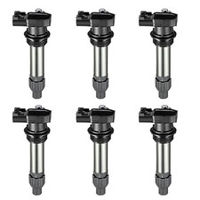 BDFHYK Ignition Coil Pack UF569 Set of 6 Compatible with Buick Allure Cadillac