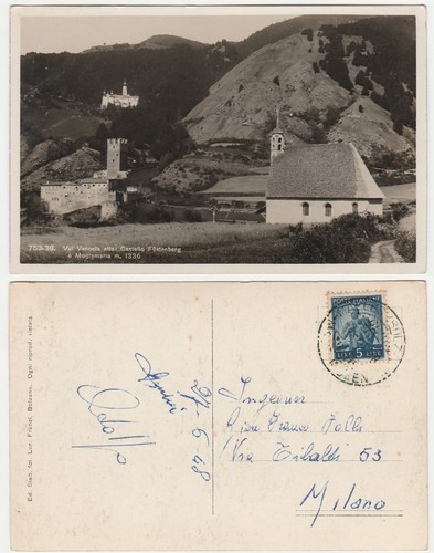 VAL VENOSTA - BOLZANO - CASTELLO FUENSTENBERG E MONTEMARIA - VIAGG. -28043-