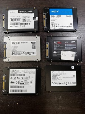 960GB 1TB SATA 2.5'' Solid State Drive SSD MIXED BRAND - APPLE WINDOWS LAPTOP