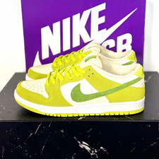 Nike SB Dunk Low Pro Herren Sneaker Low Top Apfel grün/beige 44 DM0807 300