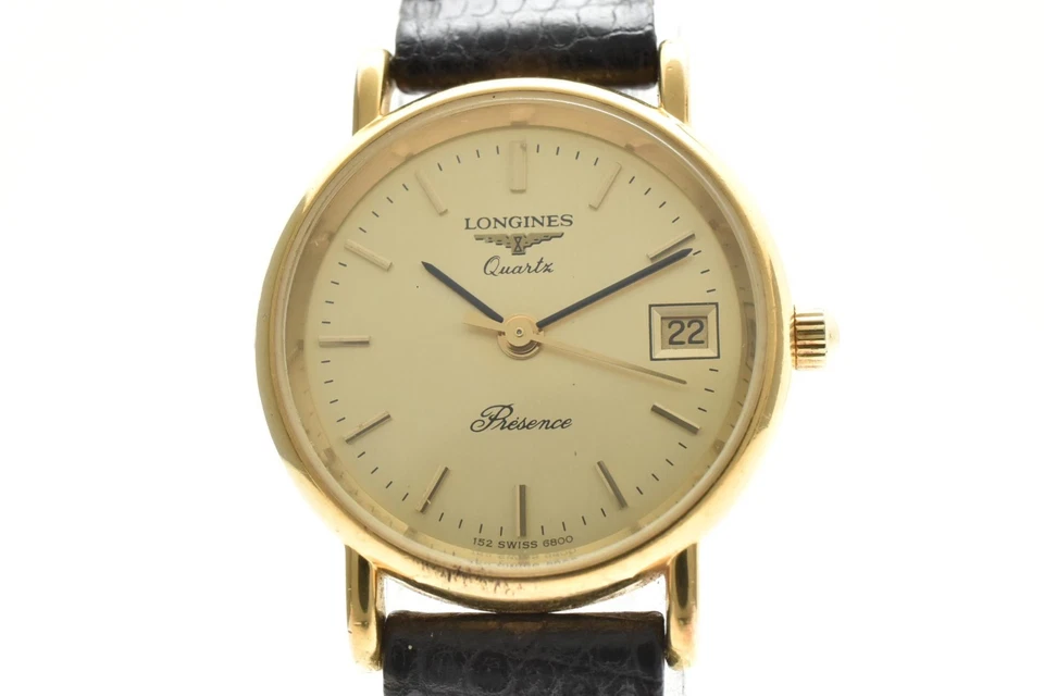 Vintage [ MINT ] Longines Presence 152 6800 Gold Qz 23mm Ladies Watch JAPAN - Image 4 of 4
