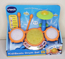 VTech Kidibeats Drum Set New Electronic Toy for Ages 2-5 ABC 's