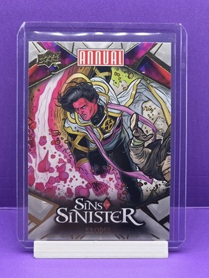 Exodus 2023-24 Upper Deck Marvel Annual #SS-19 Sins Of Sinister 0106