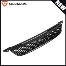 FRONT TOP GRILLE Compatible for Ford Focus MK2 08-12 Facelift GLOSS BLACK NEW