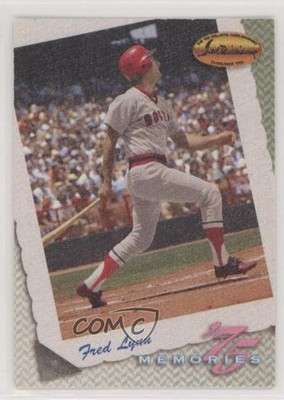 1994 Ted Williams Card Company Memories Fred Lynn #M34 0a2