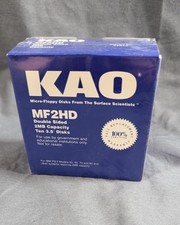 3.5 in. DSHD floppy disks. Double sided double density 2MB Capacity