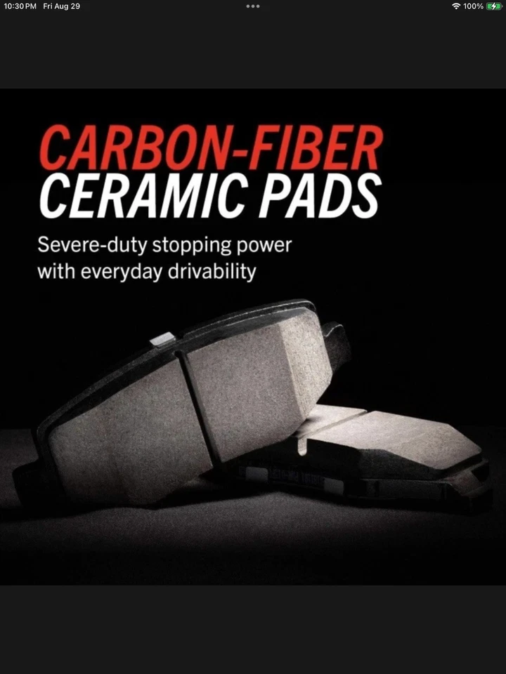 Kit de frenos Power Stop para BMW 335i/435i delantero Z26 Street Warrior 12-15 / K7435-26 Foto 3 de 4