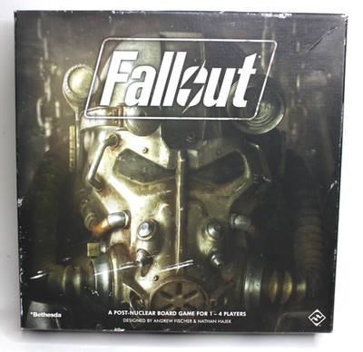 FALLOUT Fantasy Flight Games Bethesda Board Game *Complete*