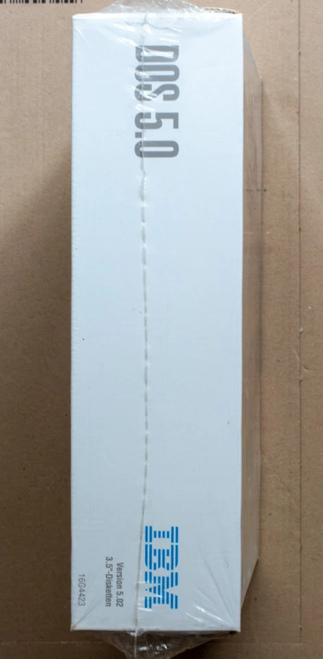 IBM DOS (Disk Operating System) Betriebssystem Version 5.0 NEU DEUTSCH - Bild 2 von 4