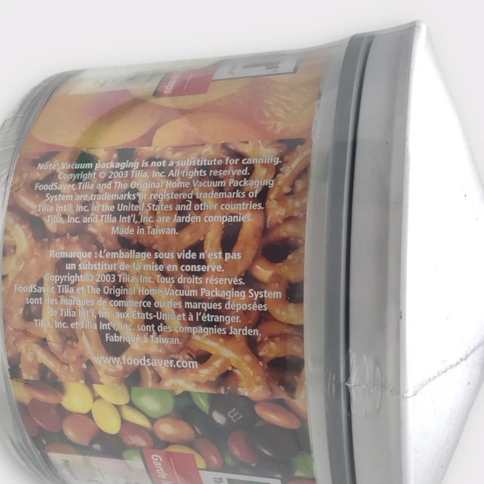 FoodSaver новый 1,5 кварты запечатанный канистра вакуумное уплотнение открытый запас - Изображение 4 из 4