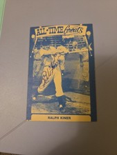 Ralph Kiner Signed Autographed Auto Baseball Card Vintage Retro Rare Nice MLB